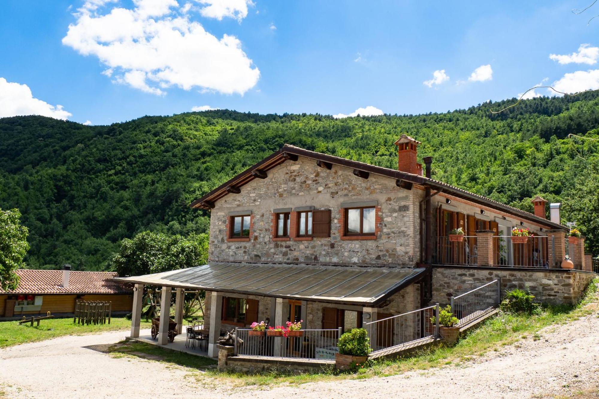 Agriturismo Villaggio Eden 皮耶韦圣斯特凡诺 外观 照片